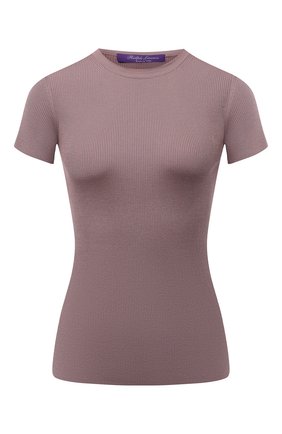 Женская шелковая футболка RALPH LAUREN светло-розового цвета по цене 58850 руб., арт. 290710199 | Фото 1 Женская шелковая футболка RALPH LAUREN светло-розового цвета, арт. 290710199 | Фото 1 (Материал внешний: Шелк; Женское Кросс-КТ: Футболка-одежда; Принт: Без принта; Рукава: Короткие; Длина (для топов): Стандартные; Стили: Кэжуэл)