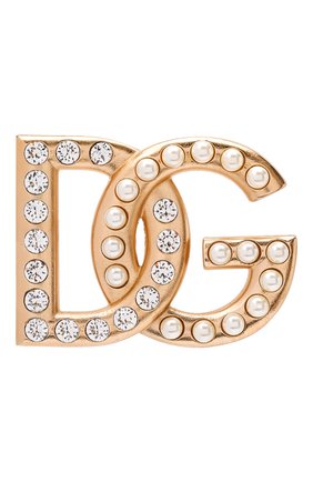 Женская брошь DOLCE & GABBANA золотого цвета по цене 37800 руб., арт. WPN6L6/W1111 | Фото 1 Женская брошь DOLCE & GABBANA золотого цвета, арт. WPN6L6/W1111 | Фото 1 (Материал: Металл)