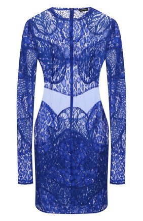 Женское платье TOM FORD синего цвета по цене 381500 руб., арт. AB3037-FAX864 | Фото 1 Женское платье TOM FORD синего цвета, арт. AB3037-FAX864 | Фото 1 (Длина Ж (юбки, платья, шорты): Мини; Материал внешний: Синтетический материал, Хлопок; Рукава: Длинные; Материал подклада: Вискоза; Женское Кросс-КТ: Платье-одежда; Стили: Гламурный; Случай: Коктейльный)