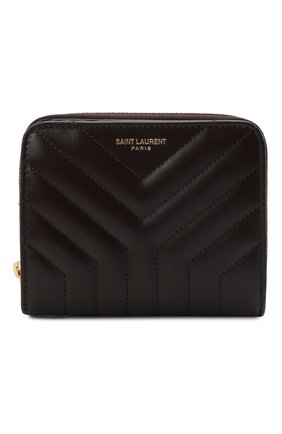 Женские кожаный кошелек SAINT LAURENT бордового цвета по цене 37200 руб., арт. 668323/DV701 | Фото 1 Женские кожаный кошелек SAINT LAURENT бордового цвета, арт. 668323/DV701 | Фото 1 (Кросс-КТ: другое)