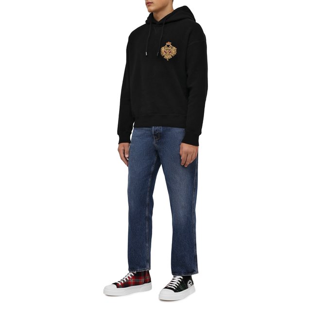 фото Текстильные кеды portofino light dolce & gabbana