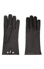 Мужские кожаные перчатки BURBERRY черного цвета, арт. 8046011 | Фото 2 (Материал: Натуральная кожа; Мужское Кросс-КТ: Кожа и замша)