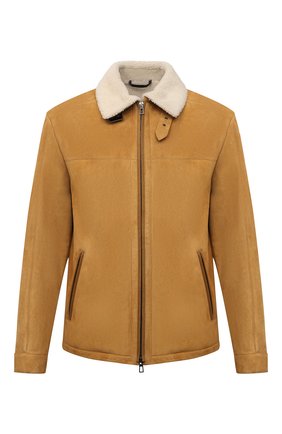 Мужская дубленка LORO PIANA бежевого цвета по цене 715500 руб., арт. FAL8444 | Фото 1 Мужская дубленка LORO PIANA бежевого цвета, арт. FAL8444 | Фото 1 (Материал внешний: Натуральный мех, Замша; Рукава: Длинные; Длина (верхняя одежда): Короткие)
