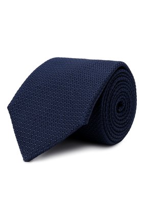 Мужской шелковый галстук LANVIN темно-синего цвета по цене 12550 руб., арт. 1208/TIE | Фото 1 Мужской шелковый галстук LANVIN темно-синего цвета, арт. 1208/TIE | Фото 1 (Материал: Текстиль, Шелк; Принт: Без принта)
