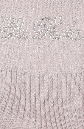 Детские хлопковые носки LA PERLA розового цвета, арт. 47017/7-8 | Фото 2 (Материал: Текстиль, Хлопок; Кросс-КТ: Носки)