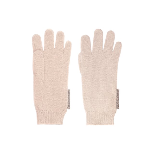 Кашемировые перчатки Brunello Cucinelli B12M14589B Фото 2