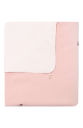 Детского хлопковое одеяло EMPORIO ARMANI розового цвета, арт. 6KD803/NJ03Z | Фото 1 (Материал: Текстиль, Хлопок)