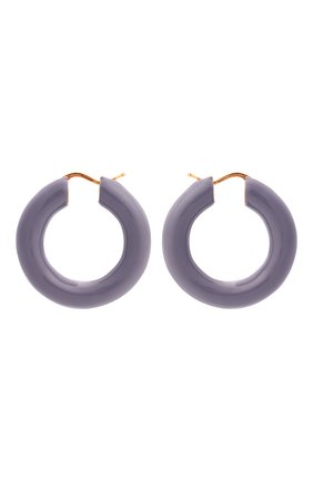 Женские серьги JIL SANDER сиреневого цвета по цене 34650 руб., арт. JSWT837145/WTS80060 | Фото 1 Женские серьги JIL SANDER сиреневого цвета, арт. JSWT837145/WTS80060 | Фото 1 (Материал: Металл)