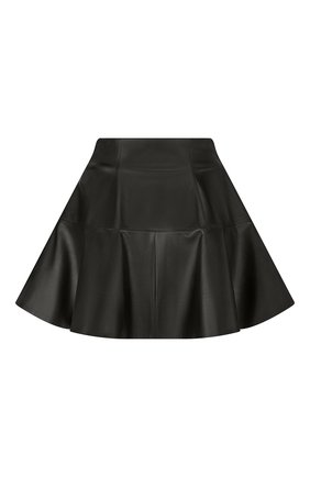 Женская кожаная юбка DIOR черного цвета по цене 320000 руб., арт. 155J19AL015X9000 | Фото 2 Женская кожаная юбка DIOR черного цвета, арт. 155J19AL015X9000 | Фото 2 (Женское Кросс-КТ: Юбка-одежда; Длина Ж (юбки, платья, шорты): Мини; Стили: Гранж)