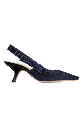 Женские текстильные туфли j'adior DIOR синего цвета по цене 95500 руб., арт. KCP919CEVS56B | Фото 1 Женские текстильные туфли j'adior DIOR синего цвета, арт. KCP919CEVS56B | Фото 1 (Материал внешний: Текстиль; Каблук тип: Устойчивый; Каблук высота: Средний)