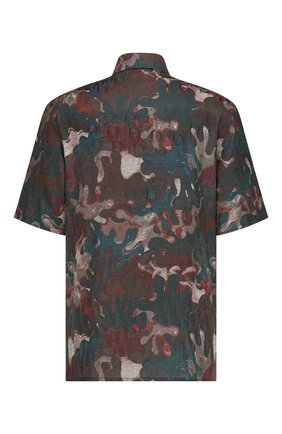 Мужская рубашка из шелка и хлопка dior x peter doig DIOR разноцветного цвета по цене 110000 руб., арт. 033C508A5436C783 | Фото 2 Мужская рубашка из шелка и хлопка dior x peter doig DIOR разноцветного цвета, арт. 033C508A5436C783 | Фото 2 (Материал внешний: Шелк, Хлопок; Рукава: Короткие; Случай: Повседневный; Воротник: Кент; Принт: С принтом; Стили: Кэжуэл)