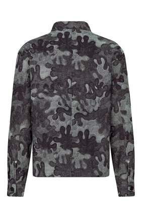 Мужская джинсовая куртка-рубашка dior x peter doig DIOR темно-синего цвета по цене 120000 руб., арт. 013D488B5340C580 | Фото 2 Мужская джинсовая куртка-рубашка dior x peter doig DIOR темно-синего цвета, арт. 013D488B5340C580 | Фото 2 (Материал внешний: Хлопок; Кросс-КТ: Куртка, Деним; Длина (верхняя одежда): Короткие; Стили: Кэжуэл)