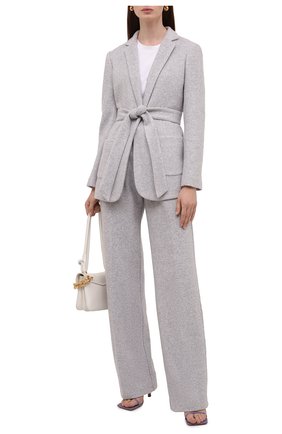 Женские кашемировые брюки KITON серого цвета по цене 237000 руб., арт. D48122K0176A | Фото 2 Женские кашемировые брюки KITON серого цвета, арт. D48122K0176A | Фото 2 (Длина (брюки, джинсы): Удлиненные; Материал внешний: Шерсть, Кашемир; Стили: Кэжуэл; Женское Кросс-КТ: Брюки-одежда; Силуэт Ж (брюки и джинсы): Широкие)