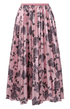 Женская юбка REDVALENTINO светло-розового цвета по цене 52400 руб., арт. WR0RAH25/65K | Фото 1 Женская юбка REDVALENTINO светло-розового цвета, арт. WR0RAH25/65K | Фото 1 (Материал внешний: Металлизированное волокно, Синтетический материал; Длина Ж (юбки, платья, шорты): Миди; Стили: Романтичный; Женское Кросс-КТ: юбка-плиссе)