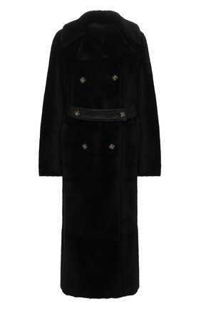 Женская дубленка ANNE VEST черного цвета по цене 231000 руб., арт. AW21/01/206/12/TRENCH C0AT | Фото 1 Женская дубленка ANNE VEST черного цвета, арт. AW21/01/206/12/TRENCH C0AT | Фото 1 (Материал внешний: Натуральный мех; Длина (верхняя одежда): Длинные; Рукава: Длинные; Стили: Кэжуэл; Женское Кросс-КТ: Мех)
