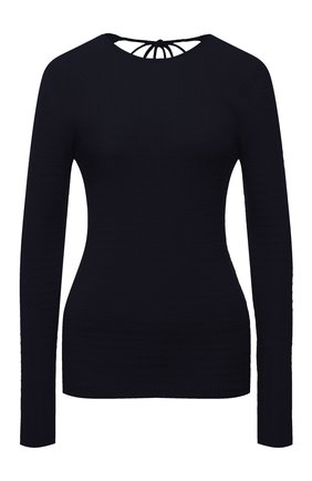 Женский шерстяной пуловер VICTORIA BECKHAM темно-серого цвета по цене 47200 руб., арт. 1521KTP003033A | Фото 1 Женский шерстяной пуловер VICTORIA BECKHAM темно-серого цвета, арт. 1521KTP003033A | Фото 1 (Материал внешний: Шерсть; Стили: Кэжуэл; Женское Кросс-КТ: Пуловер-одежда; Рукава: Длинные; Длина (для топов): Стандартные)