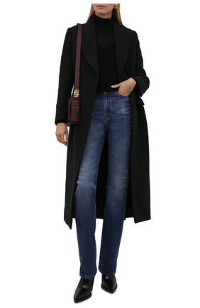 Женское шерстяное пальто ALEXANDER MCQUEEN черного цвета по цене 285000 руб., арт. 677528/QJACM | Фото 2 Женское шерстяное пальто ALEXANDER MCQUEEN черного цвета, арт. 677528/QJACM | Фото 2 (Материал внешний: Шерсть; Материал подклада: Купро; Рукава: Длинные; Длина (верхняя одежда): Длинные; Стили: Гламурный; 1-2-бортные: Двубортные)