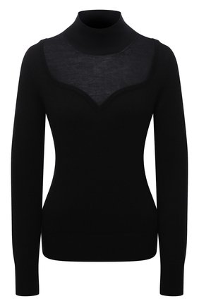 Женский кашемировый пуловер ALEXANDER MCQUEEN черного цвета по цене 79950 руб., арт. 679421/Q1AXK | Фото 1 Женский кашемировый пуловер ALEXANDER MCQUEEN черного цвета, арт. 679421/Q1AXK | Фото 1 (Материал внешний: Кашемир, Шерсть; Длина (для топов): Стандартные; Рукава: Длинные; Стили: Гламурный; Женское Кросс-КТ: Пуловер-одежда)