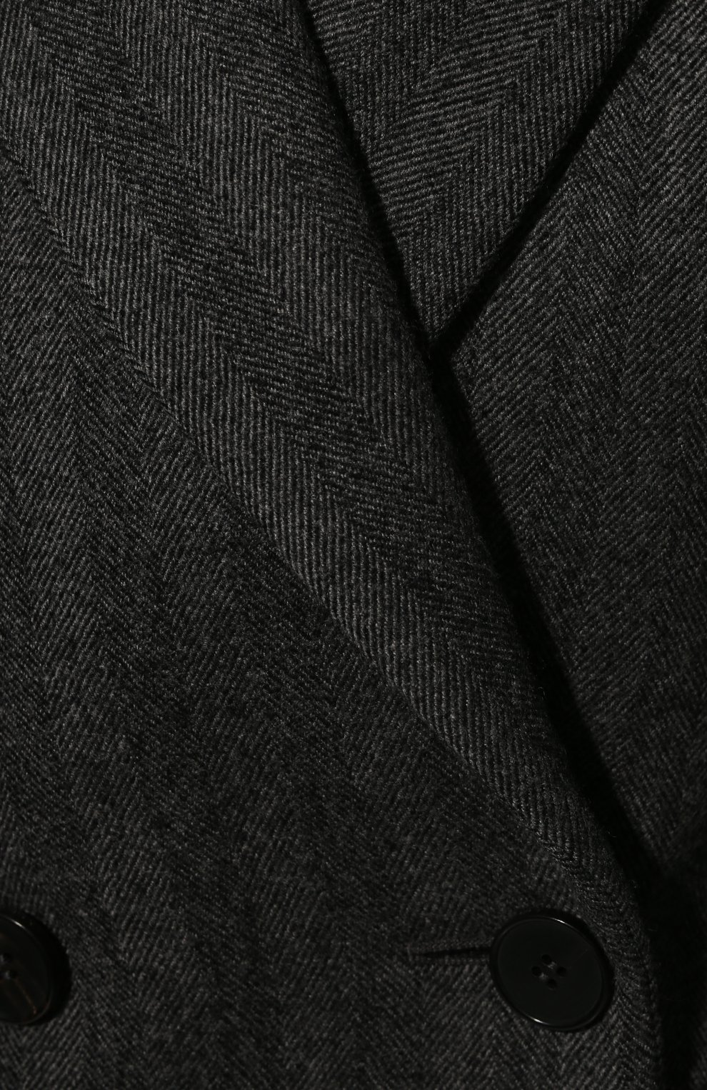 Женский шерстяной жакет ALEXANDER MCQUEEN серого цвета, арт. 672957/QJACG | Фото 5 (Материал внешний: Шерсть; Рукава: Длинные; Стили: Гламурный; Случай: Повседневный; Длина (для топов): Удлиненные; 1-2-бортные: Двубортные; Женское Кросс-КТ: Жакет-одежда; Материал подклада: Купро)