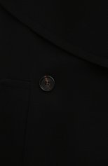 Женское шерстяное пальто CHLOÉ черного цвета, арт. CHC21AMA04070 | Фото 5 (Материал внешний: Шерсть; Рукава: Длинные; Стили: Гламурный; Длина (верхняя одежда): Короткие; Материал подклада: Вискоза; 1-2-бортные: Двубортные)