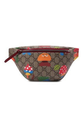 Детская поясная сумка GUCCI бежевого цвета по цене 36800 руб., арт. 502095/22BDN | Фото 1 Детская поясная сумка GUCCI бежевого цвета, арт. 502095/22BDN | Фото 1 (Материал: Экокожа)