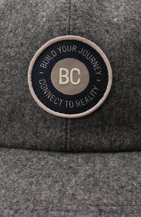 Детская шерстяная бейсболка BRUNELLO CUCINELLI серого цвета по цене 33100 руб., арт. B038PW313A | Фото 3 Детская шерстяная бейсболка BRUNELLO CUCINELLI серого цвета, арт. B038PW313A | Фото 3 (Материал: Текстиль, Шерсть)