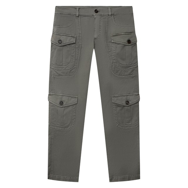 Хлопковые брюки Brunello Cucinelli B289LP112C