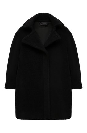 Детское пальто EMPORIO ARMANI черного цвета по цене 29950 руб., арт. 6K3L01/2NJMZ | Фото 1 Детское пальто EMPORIO ARMANI черного цвета, арт. 6K3L01/2NJMZ | Фото 1 (Материал внешний: Синтетический материал; Рукава: Длинные; Материал подклада: Вискоза; Стили: Классический; Кросс-КТ: Сезон: демисезон; Ростовка одежда: 16 лет | 164 см, 6 лет | 116 см, 8 лет | 128 см)