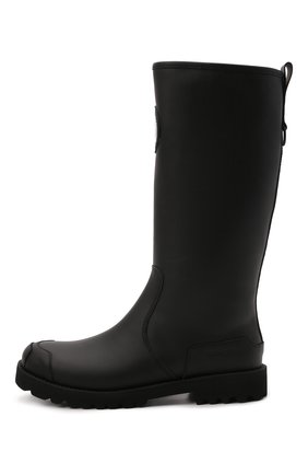 Детские кожаные сапоги DOLCE & GABBANA черного цвета по цене 42200 руб., арт. D11055/AQ540/29-36 | Фото 2 Детские кожаные сапоги DOLCE & GABBANA черного цвета, арт. D11055/AQ540/29-36 | Фото 2 (Материал утеплителя: Натуральный мех; Материал внешний: Кожа)