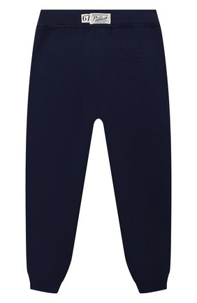 Детские хлопковые джоггеры POLO RALPH LAUREN синего цвета по цене 6265 руб., арт. 322851015 | Фото 2 Детские хлопковые джоггеры POLO RALPH LAUREN синего цвета, арт. 322851015 | Фото 2 (Материал внешний: Хлопок, Синтетический материал; Мальчики Кросс-КТ: Брюки-спорт; Ростовка одежда: 5 лет | 110 см, 6 лет | 116 см, 7 лет | 122 см)