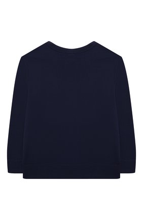 Детский хлопковый свитшот POLO RALPH LAUREN синего цвета по цене 7700 руб., арт. 322851011 | Фото 2 Детский хлопковый свитшот POLO RALPH LAUREN синего цвета, арт. 322851011 | Фото 2 (Рукава: Длинные; Материал внешний: Синтетический материал, Хлопок; Мальчики Кросс-КТ: Толстовка-одежда; Ростовка одежда: 5 лет | 110 см, 6 лет | 116 см, 7 лет | 122 см)