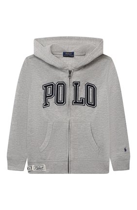 Детский хлопковая толстовка POLO RALPH LAUREN серого цвета по цене 7700 руб., арт. 321851028 | Фото 1 Детский хлопковая толстовка POLO RALPH LAUREN серого цвета, арт. 321851028 | Фото 1 (Материал внешний: Хлопок, Синтетический материал; Рукава: Длинные; Мальчики Кросс-КТ: Толстовка-одежда; Ростовка одежда: 18 мес | 86 см, 3 года | 98 см, 4 года | 104 см)