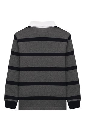 Детское хлопковое поло POLO RALPH LAUREN серого цвета по цене 7155 руб., арт. 321850959 | Фото 2 Детское хлопковое поло POLO RALPH LAUREN серого цвета, арт. 321850959 | Фото 2 (Рукава: Длинные; Материал внешний: Хлопок; Ростовка одежда: 18 мес | 86 см, 3 года | 98 см, 4 года | 104 см)