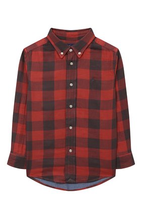 Детская хлопковая рубашка POLO RALPH LAUREN красного цвета по цене 6810 руб., арт. 321850936 | Фото 1 Детская хлопковая рубашка POLO RALPH LAUREN красного цвета, арт. 321850936 | Фото 1 (Материал внешний: Хлопок; Рукава: Длинные; Случай: Повседневный; Ростовка одежда: 18 мес | 86 см, 3 года | 98 см, 4 года | 104 см)