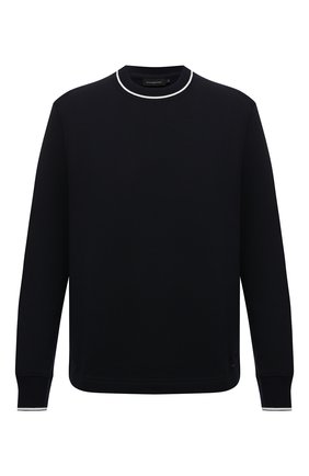 Мужской свитшот ERMENEGILDO ZEGNA темно-синего цвета по цене 19900 руб., арт. N6ML01130 | Фото 1 Мужской свитшот ERMENEGILDO ZEGNA темно-синего цвета, арт. N6ML01130 | Фото 1 (Материал внешний: Хлопок, Синтетический материал; Мужское Кросс-КТ: свитшот-одежда; Принт: Без принта; Стили: Кэжуэл; Рукава: Длинные; Длина (для топов): Стандартные)