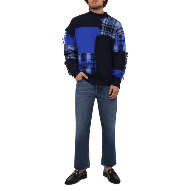 Шерстяной свитер Versace 1001162/1A00791 Фото 2