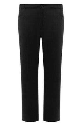 Мужские шерстяные брюки CANALI темно-серого цвета, арт. V1551/AR03472/60-64 | Фото 1 (Материал внешний: Шерсть; Случай: Повседневный; Стили: Кэжуэл; Длина (брюки, джинсы): Стандартные)