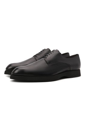 Мужские кожаные дерби BRIONI черного цвета по цене 86450 руб., арт. QEH60L/09712 | Фото 1 Мужские кожаные дерби BRIONI черного цвета, арт. QEH60L/09712 | Фото 1 (Материал утеплителя: Натуральный мех; Материал внутренний: Натуральная кожа; Стили: Классический)