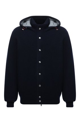Мужской пуховый бомбер BRUNELLO CUCINELLI синего цвета по цене 437500 руб., арт. M225P116W | Фото 1 Мужской пуховый бомбер BRUNELLO CUCINELLI синего цвета, арт. M225P116W | Фото 1 (Материал внешний: Кашемир, Шерсть; Рукава: Длинные; Длина (верхняя одежда): До середины бедра; Материал утеплителя: Пух и перо; Материал подклада: Синтетический материал; Кросс-КТ: Куртка; Принт: Без принта; Мужское Кросс-КТ: шерсть и кашемир, Куртка-верхняя одежда; Стили: Кэжуэл)