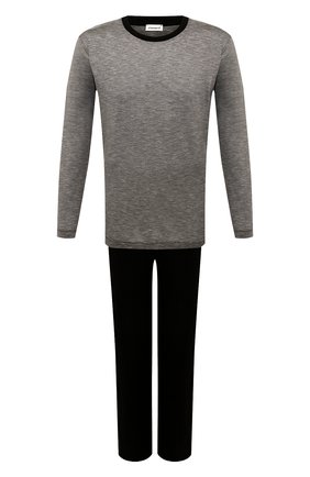 Мужская хлопковая пижама ZIMMERLI черного цвета по цене 21050 руб., арт. 3420-96050 | Фото 1 Мужская хлопковая пижама ZIMMERLI черного цвета, арт. 3420-96050 | Фото 1 (Рукава: Длинные; Длина (брюки, джинсы): Стандартные; Длина (для топов): Стандартные; Материал внешний: Хлопок; Кросс-КТ: домашняя одежда)