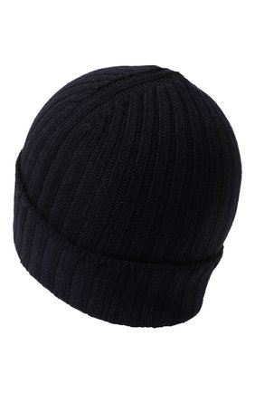 Мужская шерстяная шапка GRAN SASSO темно-синего цвета, арт. 23190/22700 | Фото 2 (Материал: Шерсть, Текстиль; Кросс-КТ: Трикотаж)