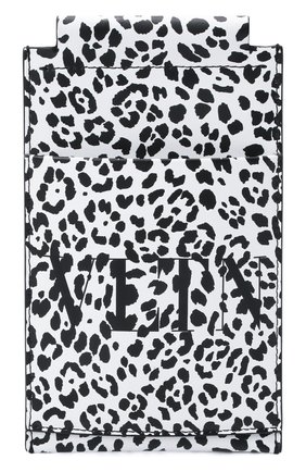 Мужской кожаный футляр для кредитных карт VALENTINO белого цвета, арт. WY0P0T13/MHK | Фото 1 (Материал: Натуральная кожа)