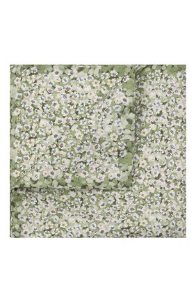 Мужской шелковый платок ETON зеленого цвета, арт. A000 33112 | Фото 1 (Материал: Текстиль, Шелк)