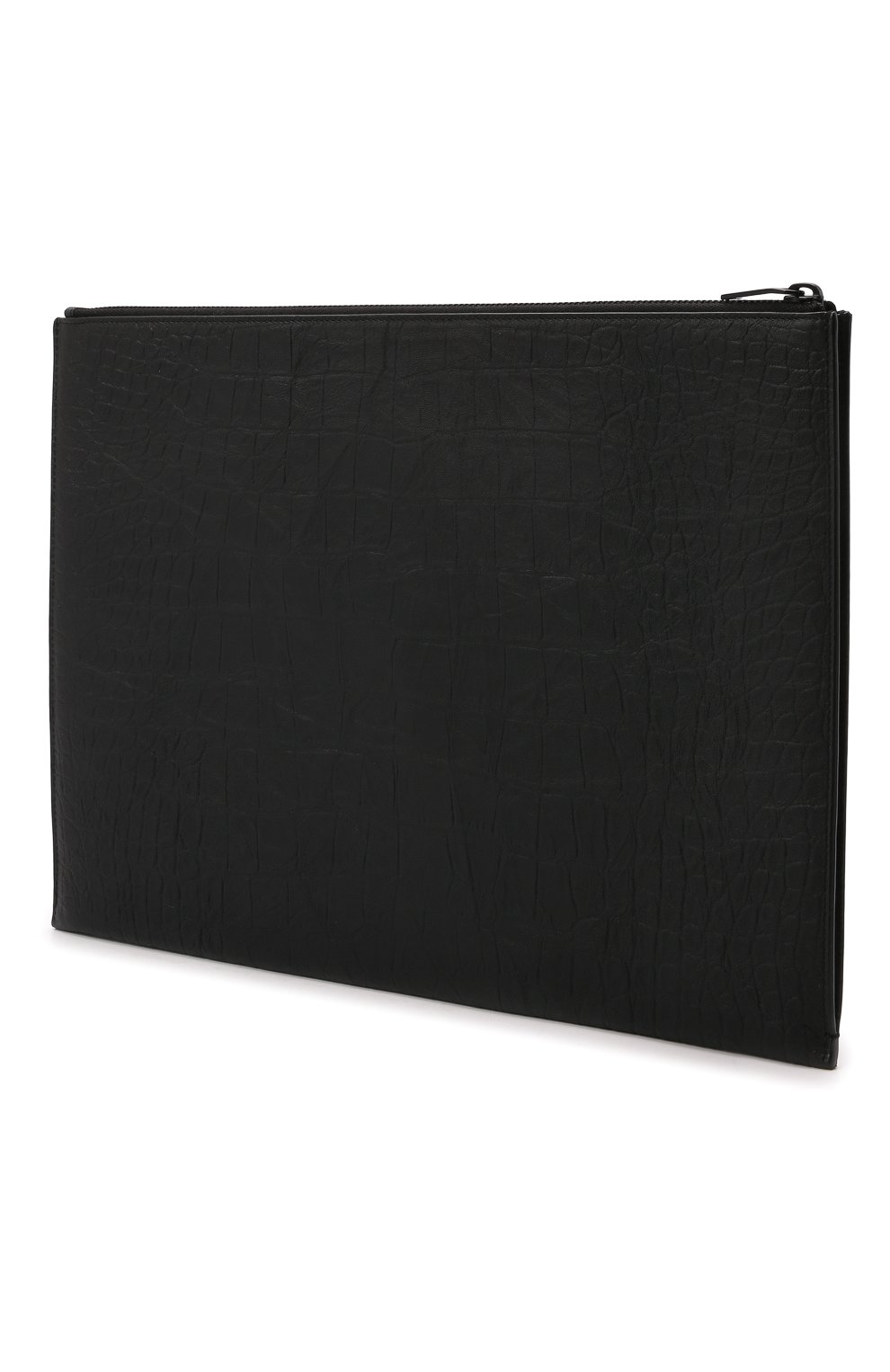 Мужская кожаная папка для документов SAINT LAURENT черного цвета, арт. 534680/C9H0U | Фото 3 (Размер: medium; Материал: Натуральная кожа)