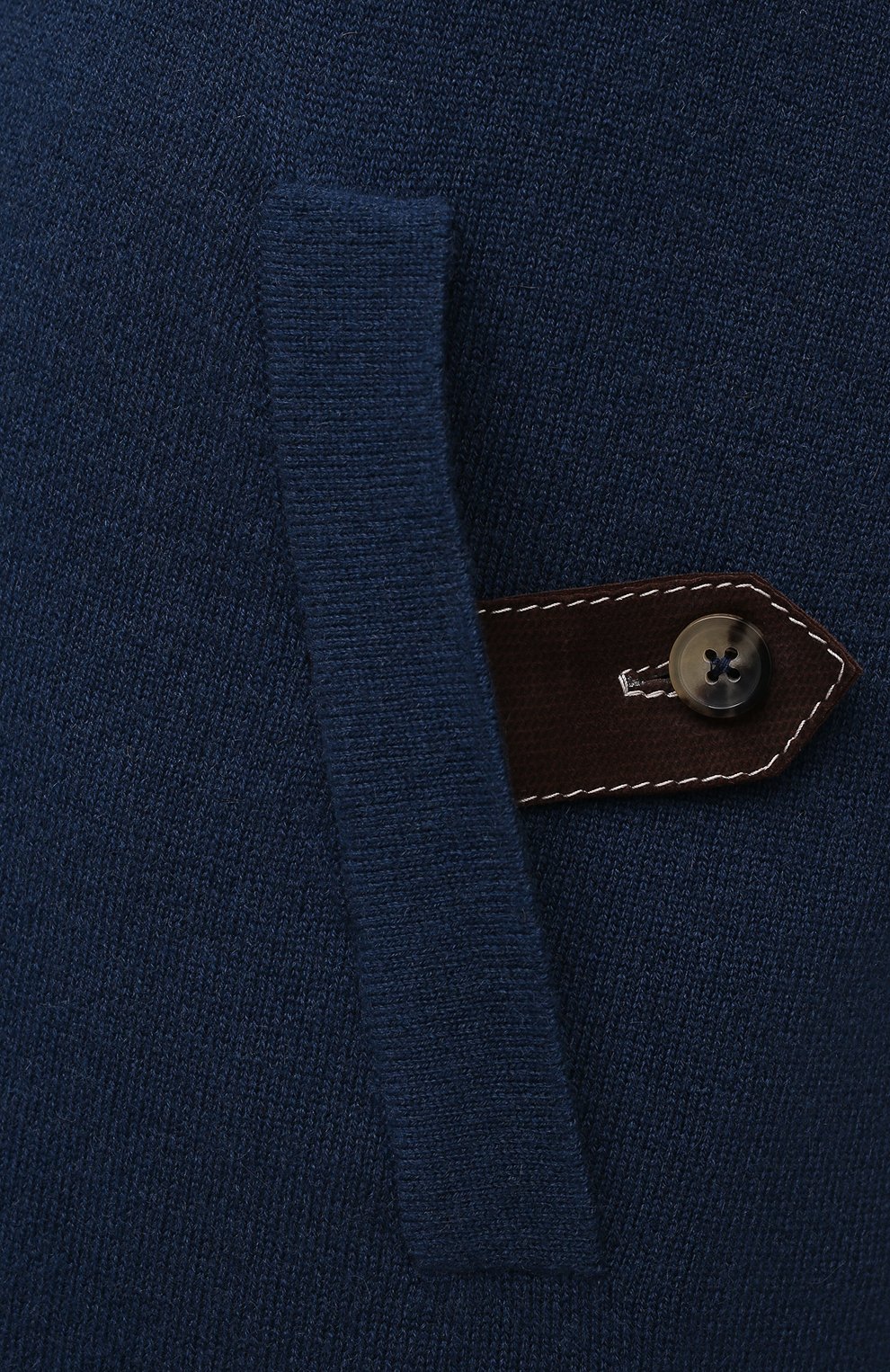 Мужской кашемировый бомбер с меховой подкладкой SVEVO синего цвета, арт. 0140SA21/MP01/2 | Фото 5 (Кросс-КТ: Куртка; Мужское Кросс-КТ: шерсть и кашемир, утепленные куртки; Материал внешний: Шерсть, Кашемир; Рукава: Длинные; Принт: Без принта; Длина (верхняя одежда): Короткие; Стили: Кэжуэл)