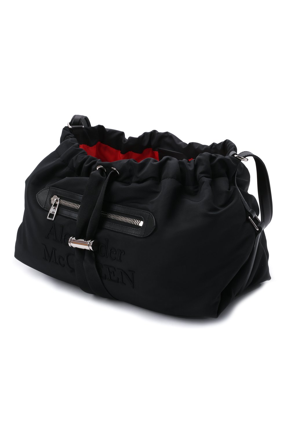 Женская сумка the bundle medium ALEXANDER MCQUEEN черного цвета по цене 86200 руб., арт. 669589/16XAC | Фото 4 Женская сумка the bundle medium ALEXANDER MCQUEEN черного цвета, арт. 669589/16XAC | Фото 4 (Сумки-технические: Сумки через плечо; Размер: medium; Материал: Текстиль)