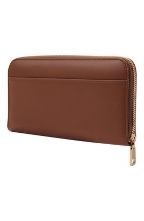 Женские кожаный кошелек DOLCE & GABBANA коричневого цвета по цене 43050 руб., арт. BI0473/A0049 | Фото 2 Женские кожаный кошелек DOLCE & GABBANA коричневого цвета, арт. BI0473/A0049 | Фото 2