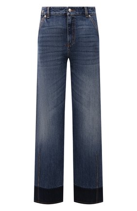 Женские джинсы ALEXANDER MCQUEEN синего цвета по цене 84650 руб., арт. 672211/QMABJ | Фото 1 Женские джинсы ALEXANDER MCQUEEN синего цвета, арт. 672211/QMABJ | Фото 1 (Длина (брюки, джинсы): Стандартные; Материал внешний: Хлопок, Деним; Стили: Кэжуэл; Кросс-КТ: Деним; Силуэт Ж (брюки и джинсы): Прямые)