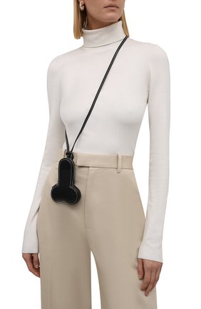 Женская кожаный футляр для ключей JW ANDERSON черного цвета по цене 23100 руб., арт. AC0130 LA0020 | Фото 2 Женская кожаный футляр для ключей JW ANDERSON черного цвета, арт. AC0130 LA0020 | Фото 2