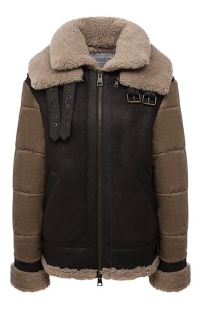 Женская дубленка FORTE DEI MARMI COUTURE светло-коричневого цвета по цене 148500 руб., арт. 21WF1906 | Фото 1 Женская дубленка FORTE DEI MARMI COUTURE светло-коричневого цвета, арт. 21WF1906 | Фото 1 (Длина (верхняя одежда): Короткие; Материал внешний: Хлопок, Натуральная кожа; Материал утеплителя: Натуральный мех; Рукава: Длинные; Стили: Кэжуэл)